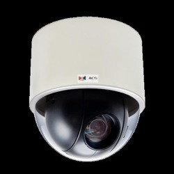 ACTi 2MP, Indoor Speed Dome, Day / Night, Extreme WDR, Superior Low Light Sensitivity, Built-in Analytics, 30x optical (B934)