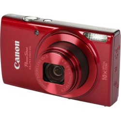 Canon PowerShot ELPH 190 IS Digital Camera - Red