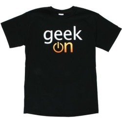 Limited Edition Geek On Black T-Shirts Small