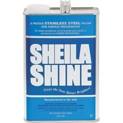 Sheila Shine Stainless Steel Cleaner & Polish 1 gal Can 4/Carton SSCA128
