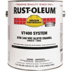 Rust-Oleum - 245443 - High Gloss Interior/Exterior Paint, Oil Base, Navy Gray, 1 gal.