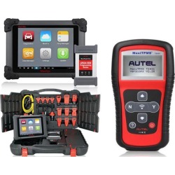 Autel MaxiSYS Elite Automotive Diagnostic & ECU Coding Programming System 2 years free online update with BMW Ethernet Cable + Autel MaxiTPMS TS401