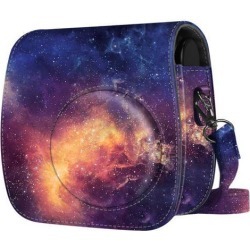 For Polaroid PIC-300/Fujifilm Instax Mini 7s Camera Case Bag Cover - Galaxy