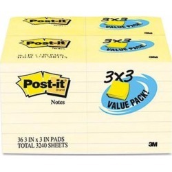 Post-it Note Pads - MMM65436VAD90