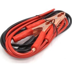 Red Black 4 Alligator Clamps Battery Booster Cable 500A 2.2M Length for Car