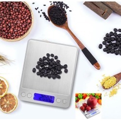 PROSTER 0.01-500g Digital Scale Mini Digital Pocket Scale Weight Scale Auto zero-tracking Large stainless steel platform 2 * AAA battery(includ).