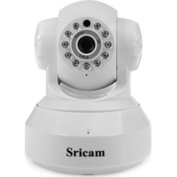 Sricam SP005 Alarm Security Camera Night Vision IP Camera 720P Wifi Systems Home Wireless Camera (White)