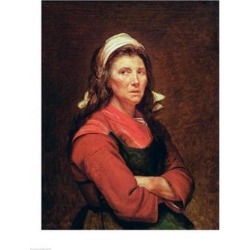 Posterazzi BALXIR175570LARGE The Woman of The People Poster Print by Jacques-Louis David - 24 x 36 in. - Large