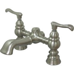 Kingston Brass CC1138T8 Deck Mount Clawfoot Tub Filler
