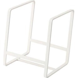 Dish Drainer Metal Dish Drying Rack Dinner Plates Rack Stand Holder White