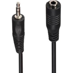 axGear 3.5mm Audio Aux Cable M/F Male to Female Extension Headset Jack Headphone Stereo Cable 10Ft 3M