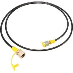 Hydraulic Test Hose, Female Quick Fitting M16 to Female G 1/4, 40Mpa 1.5m Length High Pressure Gauge Test Hoses