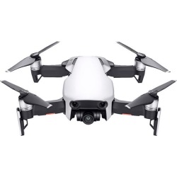 DJI MAVIC AIR Fly More Combo (NA) Portable Collapsible Quadcopter Drone, 3-Axis Gimbal with 4K, 32 MP Camera - Arctic White