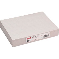 Pacon Ruled Newsprint Practice Paper w/Skip Space, 1st Grade, White, 500 Sheets/Ream