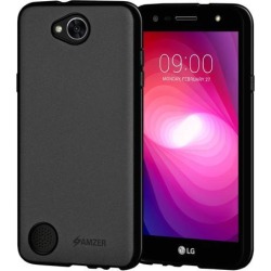 For LG K10 POWER LG X Power 2 TPU Skin Back Case Soft Bumper Hybrid Slim Cover