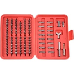Screwdriver Set 100 in 1 Magnetic Driver Bit Set CrV Material Box-Packed Screw Driver Tool Bits 1/4 Inch Hex Shank Screwdriver Tool Kit