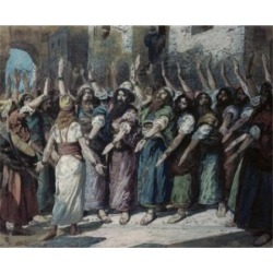 Posterazzi SAL999202 The Israelites Declare Vengeance James Tissot 1836-1902 French Jewish Museum New York USA Poster Print - 18 x 24 in.
