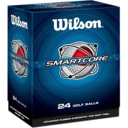 Wilson Sports WGWR54202 Smart Core Golf Balls, Str Dist Dbl DZ