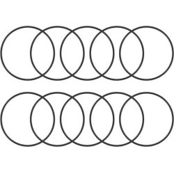 O-Rings Nitrile Rubber 50mm x 53.6mm x 1.8mm Seal Rings Sealing Gasket 10pcs