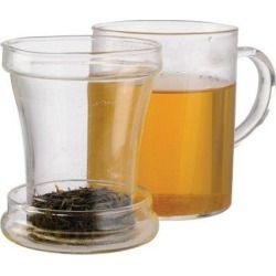 Primula PTA-3512 DST Personal Tea Maker (12 oz Mug, Loose Tea Infuser, Lid and Flowering Tea)