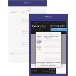 Idea Collective Legal Pad, 5 X 8, White, 50 Sheets/Pad