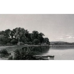 Posterazzi SAL9001058 Mouth of the Moodna of the Hudson Artist Unknown Etching Poster Print - 18 x 24 in.