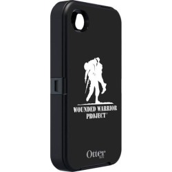 OtterBox Defender Series Case for iPhone 4/4S - Retail Packaging - (Black - Wounded Warrior Project))