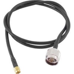 N Male to RP-SMA Female Adapter Connector Pigtail Wifi RG58 Coaxial Cable 1M