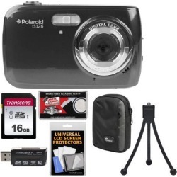 Polaroid iS126 16.1MP HD Digital Camera Kit Black