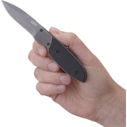 CRKT Columbia River Fulcrum 2 Compact Fine Edge Folding Knife,