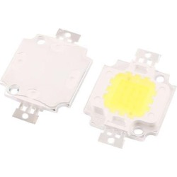2pcs 30-34V 10W LED Chip Bulb Pure White Super Bright High Power For Floodlight