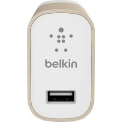 BELKIN *2.4AMPCHARGER (3 PIN UK PLUG) GOLD