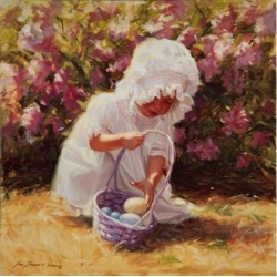 The Basket Poster Print by Ron Bayens (15 x 15)