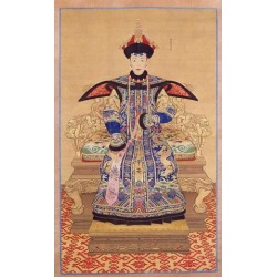 Portrait of a Qianlong Empress Poster Print by Unidentified Artist Chinese, 19th century (18 x 24)