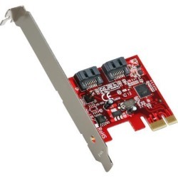 StarTech.com 2 Port SATA 6 Gbps PCI Express SATA Controller Card Model PEXSAT32