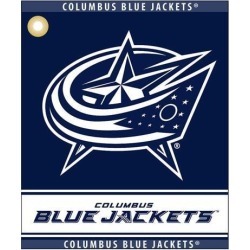 Team Golf 13780 Columbus Blue Jackets NHL Woven Team Logo Golf Towel