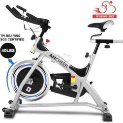 Ancheer Aerobic Cardio Home Gym Fitness Indoor Spinning Cycling Training Exercise Bike