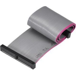 IDC Wire Flat Ribbon Cable FC/FC Female Connector A-type 50Pins 1.27mm Pitch 20cm Length