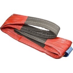 Lift Strap 5"x 6.6' Web Lifting Straps 11023lbs Capacity for Construction Rigging Moving Towing Hoisting Work Gear Red