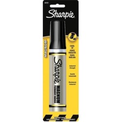 Sanford 44101PP Sharpie Magnum Permanent Marker - Single Pack Black