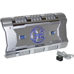 588 Watt 2 Channel Mosfet Amplifier with Digital Voltage/Amperage Display