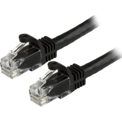 StarTech N6PATCH14BK StarTech.com Cat6 Patch Cable - 14 ft. - Black Ethernet Cable - Snagless RJ45 Cable - Ethernet Cord - Cat 6 Cable - 14 ft.