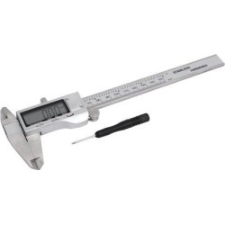 6'/150mm Inch/Metric Conversion 0.03mm Accuracy Stainless Steel Digital Caliper