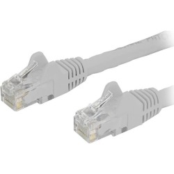 StarTech N6PATCH14WH StarTech.com Cat6 Patch Cable - 14 ft - White Ethernet Cable - Snagless RJ45 Cable - Ethernet Cord - Cat 6 Cable - 14ft