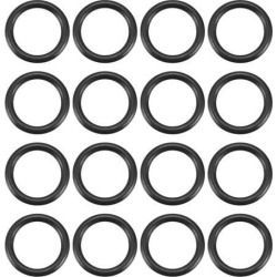 Unique Bargains 20PCS Rod Valve Seals Rubber O Rings 11mm Outer Dia 1.5mm Cross Section
