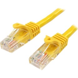 StarTech.com 45PATCH6YL 6 ft. Cat5e Snagless UTP Patch Cable