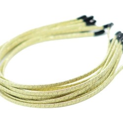 Glitter Hair Band Hair Hoop Headband Hair Accessories Golden