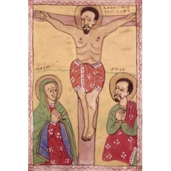 Posterazzi SAL900102690 The Crucifixion 5th C. Artist Unknown Tempera Poster Print - 18 x 24 in.