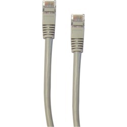 Cable Wholesale CAT5E STP Snagless/Molded Boot Ethernet Cable 50 foot - Grey