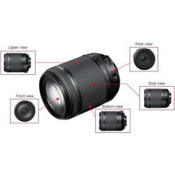 TAMRON AFB018N-700 18-200mm Di II VC All-In-One Zoom Lens - Nikon Mount, Black